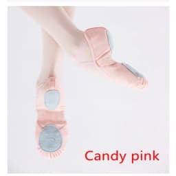 Stretch Canvas Ballet Dance Shoes Slippers Split Soft Sole Ballerina Cotton Elastic Fabric Belly Training Jazz Gym Yoga Exercise