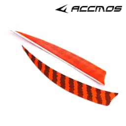 ACCMOS Natural Feather Arrows Fletching for Hunting Shooting Archery DIY Accessories,Right Wing,Turkey Plumage,3Inch 4Inch 5Inch