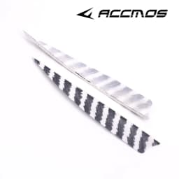 ACCMOS Natural Feather Arrows Fletching for Hunting Shooting Archery DIY Accessories,Right Wing,Turkey Plumage,3Inch 4Inch 5Inch