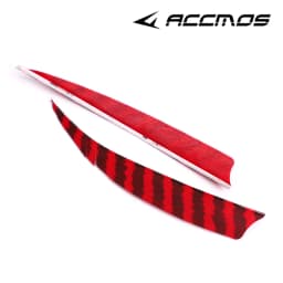 ACCMOS Natural Feather Arrows Fletching for Hunting Shooting Archery DIY Accessories,Right Wing,Turkey Plumage,3Inch 4Inch 5Inch
