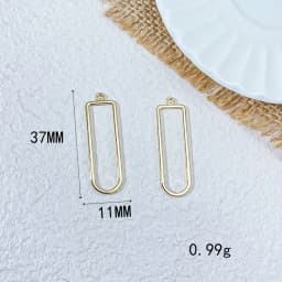 10pcs Round Pendants Golden Color Pendant Charms for DIY Earrings Bracelet Necklace Jewelry Making Findings Accessories