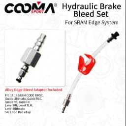 Bicycle Hydraulic Brake Bleeding Set for SRAM Edge, Bike Brake Oil Filling Joint for DOT Fluid Caliper
