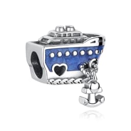 Original 925 Sterling Silver Charms Love Travel London Bus Paris Pendant Beads Fit Bracelets Necklaces For Women DIY Jewelry