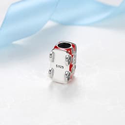 Original 925 Sterling Silver Charms Love Travel London Bus Paris Pendant Beads Fit Bracelets Necklaces For Women DIY Jewelry
