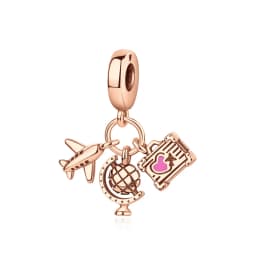 Original 925 Sterling Silver Charms Love Travel London Bus Paris Pendant Beads Fit Bracelets Necklaces For Women DIY Jewelry