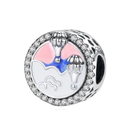 Original 925 Sterling Silver Charms Love Travel London Bus Paris Pendant Beads Fit Bracelets Necklaces For Women DIY Jewelry