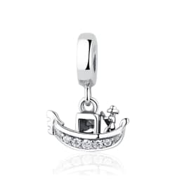 Original 925 Sterling Silver Charms Love Travel London Bus Paris Pendant Beads Fit Bracelets Necklaces For Women DIY Jewelry