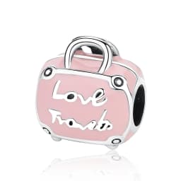 Original 925 Sterling Silver Charms Love Travel London Bus Paris Pendant Beads Fit Bracelets Necklaces For Women DIY Jewelry