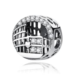 Original 925 Sterling Silver Charms Love Travel London Bus Paris Pendant Beads Fit Bracelets Necklaces For Women DIY Jewelry