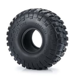 MIBIDAO 2.2" Wheel Tire 150mm Rubber Tyres For 1/10 TRX4 TRX6 Axial SCX10 90046 AXI03007 D90 Wraith RC Crawler Car