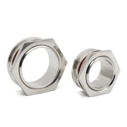 Weldless Bulkhead Tri Clamp 1.5" 2" Sanitary Stainless Steel SS304 Water Tank Beer Can Kettle Connector Pipe Fittings Homebrew
