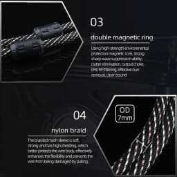 YYAUDIO Hifi XLR Cable Audio Cable Xlr Cable Male To Female Wire Signal Line Cables Core Pure Copper For Microphone Mixer