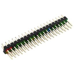 2 X 20 Pin Male GPIO Header for Raspberry Pi Zero Dual Row Male Pin Header Straight Connector for Raspberry Pi Zero 2 W