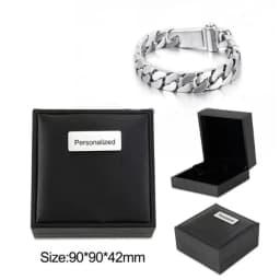 Kalen 13mm Trend Curbs Cuban Chain 316L Stainless Steel Men's Bracelet Popular Simple Jewelry Punk Link