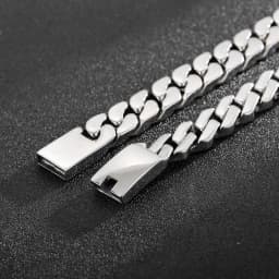 Kalen 13mm Trend Curbs Cuban Chain 316L Stainless Steel Men's Bracelet Popular Simple Jewelry Punk Link