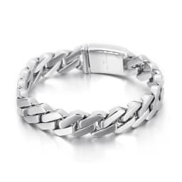 Kalen 13mm Trend Curbs Cuban Chain 316L Stainless Steel Men's Bracelet Popular Simple Jewelry Punk Link