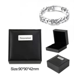 Kalen 13mm Trend Curbs Cuban Chain 316L Stainless Steel Men's Bracelet Popular Simple Jewelry Punk Link