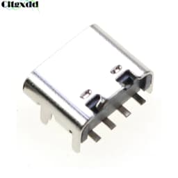 Cltgxdd 5~50pcs Type C 4Pin USB SMT Socket Connector USB 3.1 Type-C Female SMD DIP For PCB Design DIY High Current Charging Port
