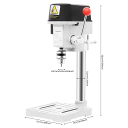 High Speed Mini Drilling Machine 200w Drilling Chuck 1-10mm Bench Machine Table
