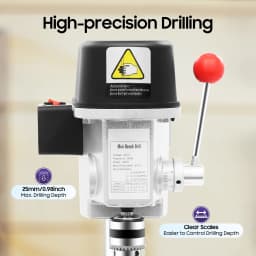 High Speed Mini Drilling Machine 200w Drilling Chuck 1-10mm Bench Machine Table