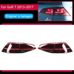AKD Car Styling LED Tail Lamp for Volkswagen Golf 7 Hatchback Tail Light 2013-2020 Golf 7.5 MK7 Vii Rear Stop DRL Animation Brake Auto Accessories