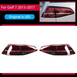 AKD Car Styling LED Tail Lamp for Volkswagen Golf 7 Hatchback Tail Light 2013-2020 Golf 7.5 MK7 Vii Rear Stop DRL Animation Brake Auto Accessories