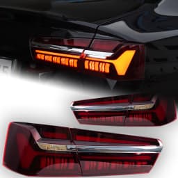 AKD Car Lights for Audi A6 LED Tail Light 2012-2015 A6 C7 Tail Lamp C8 Design DRL Dynamic Signal Brake Reverse Auto Accessories