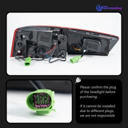 AKD Car Lights for Audi A6 LED Tail Light 2012-2015 A6 C7 Tail Lamp C8 Design DRL Dynamic Signal Brake Reverse Auto Accessories