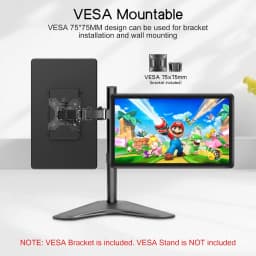 UPERFECT 15.6 Portable Monitors 1080P Touch Screen Gaming Displays 60Hz IPS Monitors For PS5/4/3 Switch Laptop PC Mac Xbox