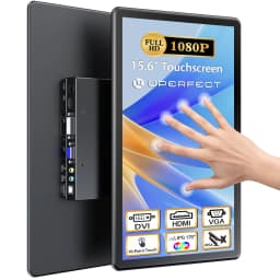 UPERFECT 15.6 Portable Monitors 1080P Touch Screen Gaming Displays 60Hz IPS Monitors For PS5/4/3 Switch Laptop PC Mac Xbox