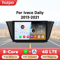 Hizpo 9" Android Auto Radio For Iveco Daily 2013 2014 2015 2016 2017 2018 2019 2020 2021 Carplay Car Multimedia Player GPS 2din