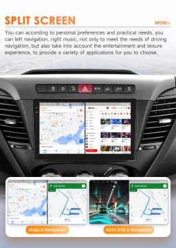 Hizpo 9" Android Auto Radio For Iveco Daily 2013 2014 2015 2016 2017 2018 2019 2020 2021 Carplay Car Multimedia Player GPS 2din