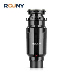 Continuous Feed Garbage Disposal with Sound Reduction,1/2 HP Stainless Steel Food Waste Grinding System,Power Cord Included