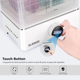 ELEGOO MERCURY XS BUNDLE Wash and Cure Machine for Large Resin 3D Prints, Compatible with SATURN and MARS Series 3D Printer