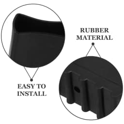 4Pcs Step Ladder Feet Covers Non-slip Ladder Feet Rubber Pad Versatile Furniture Mat Ladder Leg protect Cover Non-skid home tool
