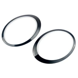 For Mini Cooper R55 R56 R57 R58 2007-2015 Gloss Black Headlight Ring Bezel Trim Surround Cover Car Accessories Car Styling 2Pcs