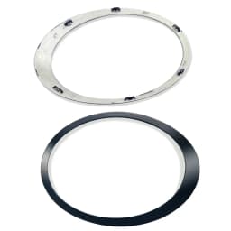 For Mini Cooper R55 R56 R57 R58 2007-2015 Gloss Black Headlight Ring Bezel Trim Surround Cover Car Accessories Car Styling 2Pcs