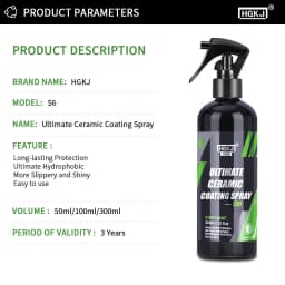 Car Ceramic Coating Body Polish Spray Paint Care Mirror Shine Car Nano Wax High Brightness Protection Auto Assesories HGKJ S6