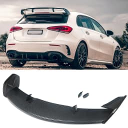 MagicKit For Mercedes 'AMG A45 Style Look' A Class A35 W177 Carbon Look Boot Roof Spoiler