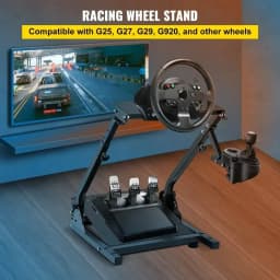VEVOR Wheel Stand Gaming G27 G29 PS4 G920 T300R Racing Simulator Steering Wheel Support Xbox PS Play Station
