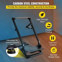 VEVOR Wheel Stand Gaming G27 G29 PS4 G920 T300R Racing Simulator Steering Wheel Support Xbox PS Play Station