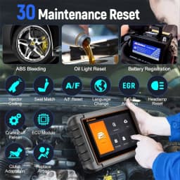 FOXWELL NT809 OBD2 Automotive Scanner Bi-directional Test EPB DPF 30+ Reset All System Car Diagnostic Scan Tool OBD2 Scanner