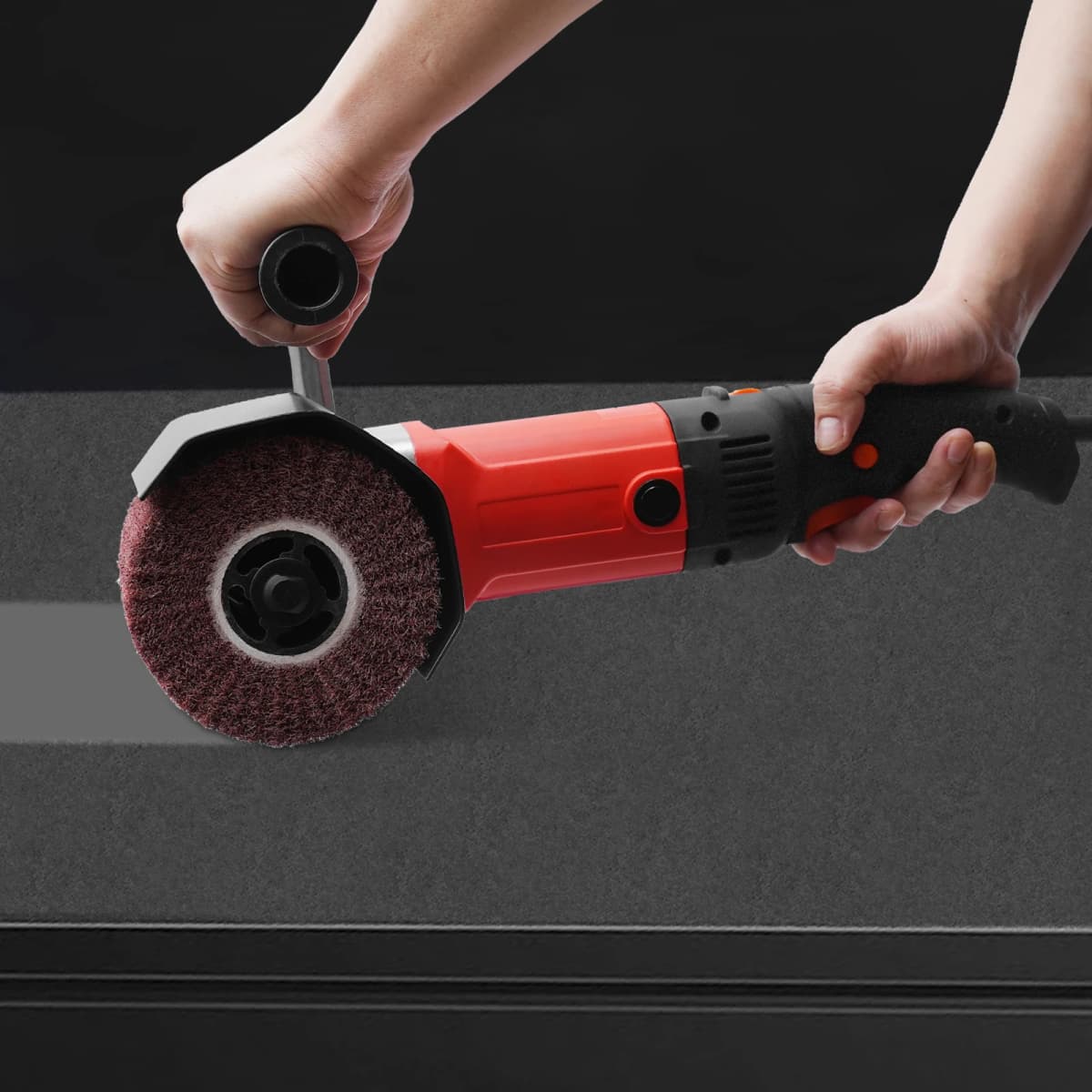 Grinding Machine Satin Finishing Machine Polishing Brushes Smoothing Roller Grinding