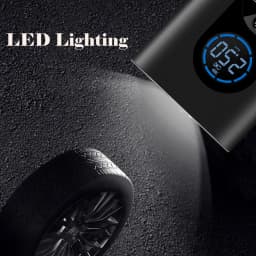 Wireless Car Air Compressor Portable Tire Inflator Air Pump 150PSI Auto Air Pump for Car Motorcycle Balls LED Light Tire Pump