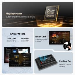 Junsun 7870 2K Wireless CarPlay Android Auto Car Intelligent Systems For Peugeot 307 307CC 307SW 2002-2013 RDS FM Multimedia