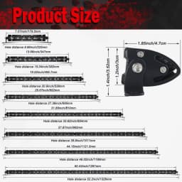 CO LIGHT 6D Slim Led Light Bar 12V 8" 14" 20" 26" 32" 38" 44" 50" inch Spot Flood Combo For SUV 4X4 Off Road LED Work Light Lamp