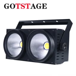 220W 2eyes LED COB DMX Flood Blinder christmas Lights Cool Warm White DJ audience Stage Lighting Effect Disco Bar Wedding Party