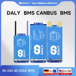 Daly BMS German Smart bms wifi bms Active balance bms bluetooth 4S 8S 40A 60A 200A 80A100A 150A Lifepo4 Li-ion jk bms jk lifepo4