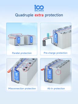 Daly BMS German Smart bms wifi bms Active balance bms bluetooth 4S 8S 40A 60A 200A 80A100A 150A Lifepo4 Li-ion jk bms jk lifepo4