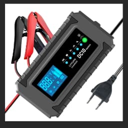 10A Smart Car Battery Chargers 12V 24V Automotive Charger Battery Trickle Charger For Lead-Acid Batteries